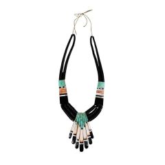 Santa Domingo "7 Fingers" Inlaid necklace