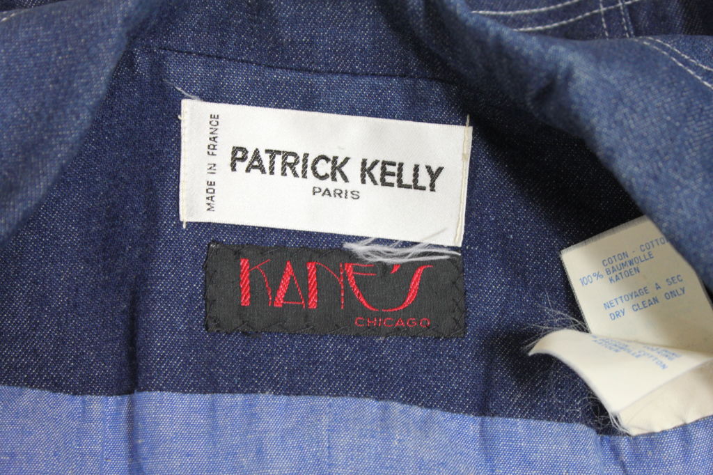 1980’s Patrick Kelly Denim Mini Dress with Jacket 6