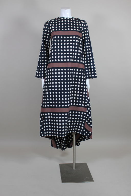 1960's Marimekko Polka Dot Cotton Dress 2