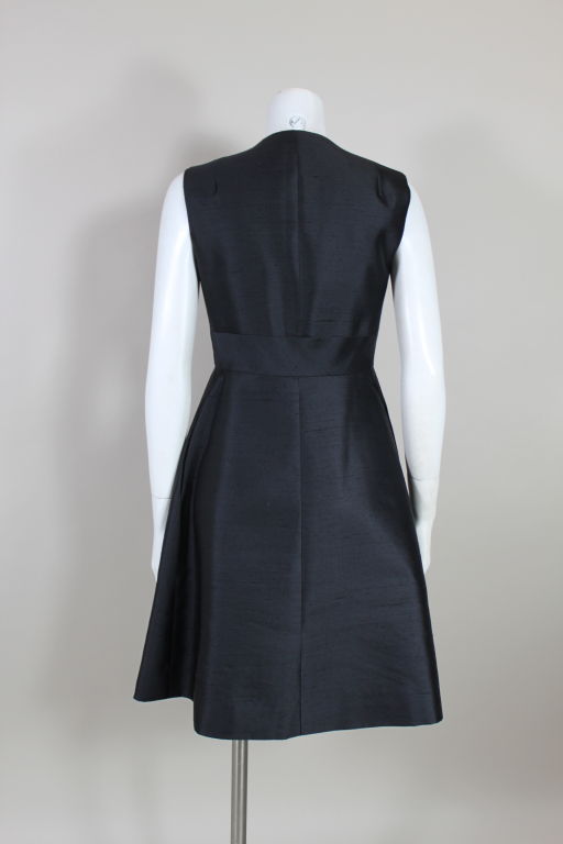 1960’s Anne Fogarty Raw Silk Dress 2