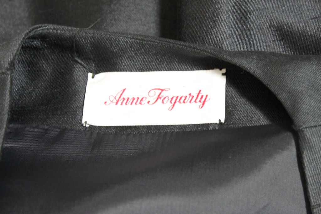 1960’s Anne Fogarty Raw Silk Coat Dress 3