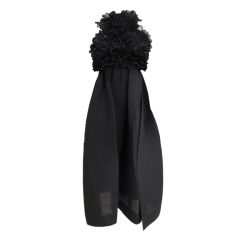 Vintage Issey Miyake Pleated Laser Cut Ruffled Gown