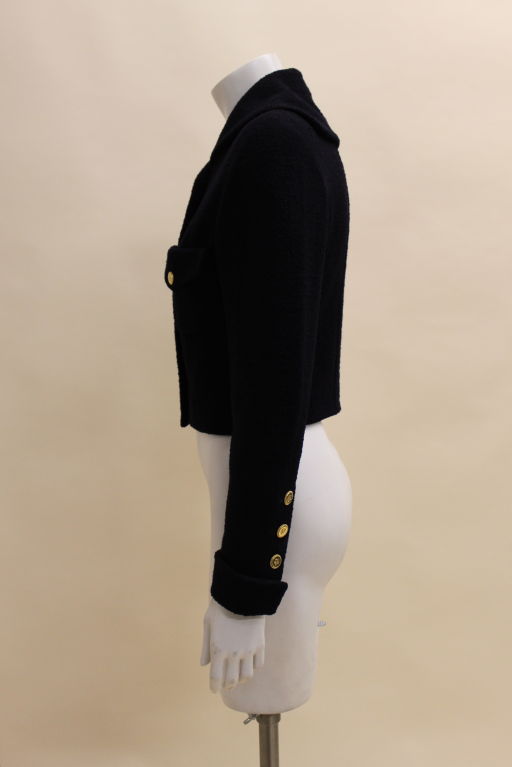 Chanel Nubby Wool Sailor Jacket 1