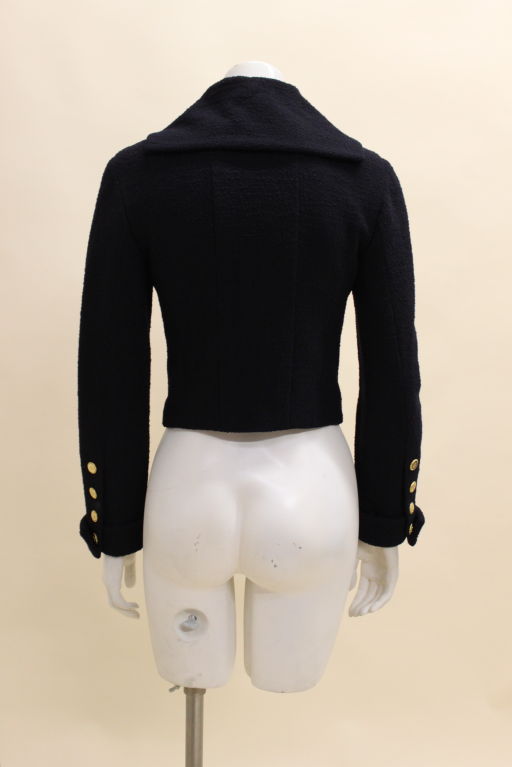 Chanel Nubby Wool Sailor Jacket 3
