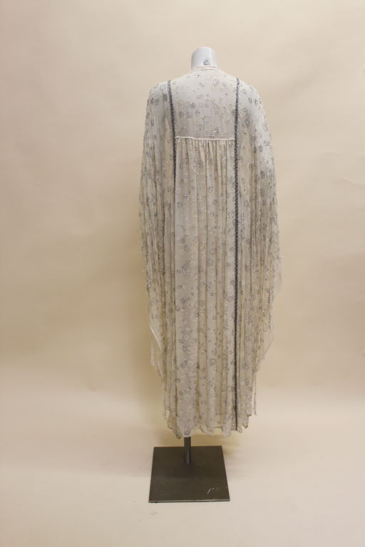 1970's Thea Porter Couture Glitter Chiffon Caftan 2