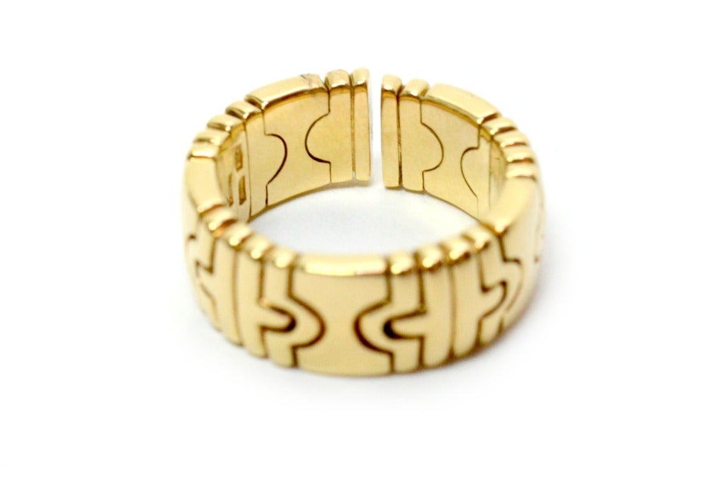 Bulgari Parentesi Yellow Gold Ring 1