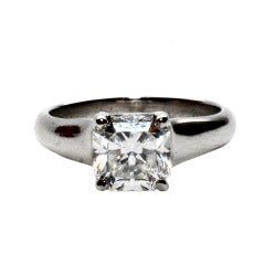 Tiffany & Co 1.77ct Platinum Lucida Engagement Ring GIA Certified