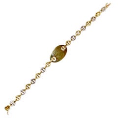 1970s Cartier  Multi-Color Gold ID Bracelet.