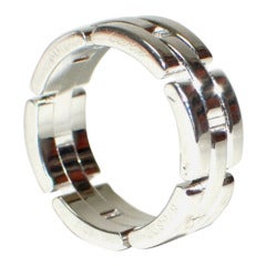 Cartier White Gold Maillon PanthÈre Ring