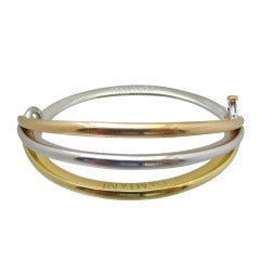 Damiani  Tri-Color Gold Bracelet