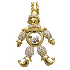 Chopard      Harlequin Dimond Pendant