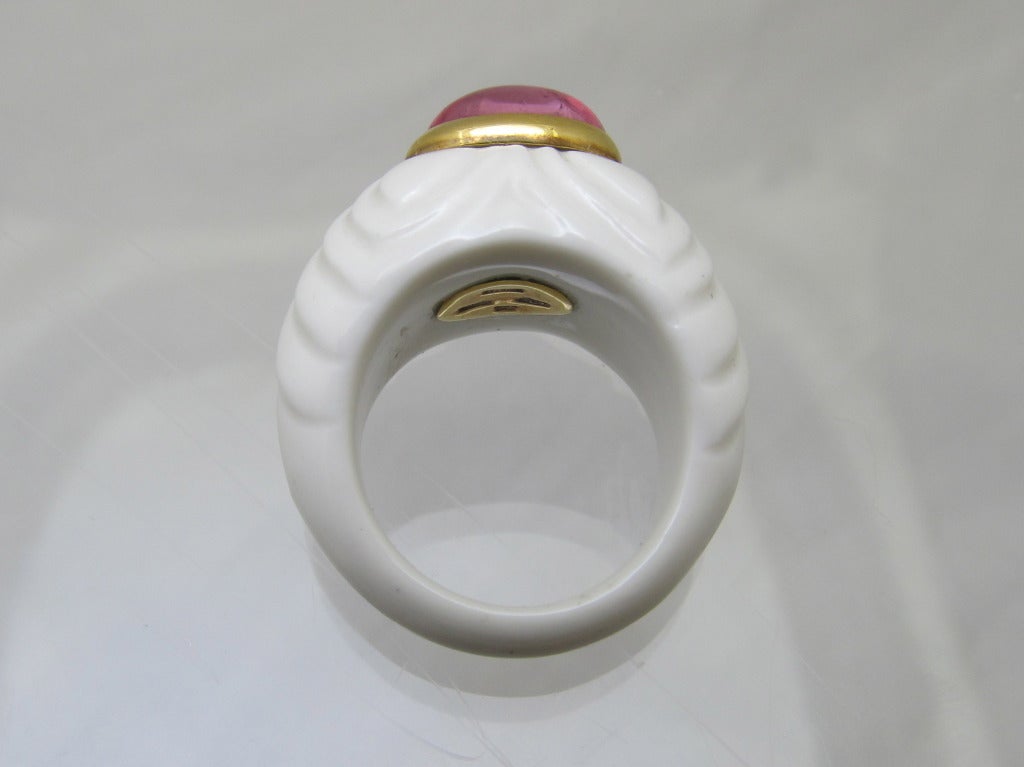 Bulgari Chandra Ring In Excellent Condition In New York, NY