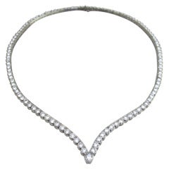 Vintage Van Cleef & Arpels 'Symphony' Diamond Necklace