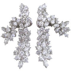 Gorgeous Diamond Chandelier Earrings