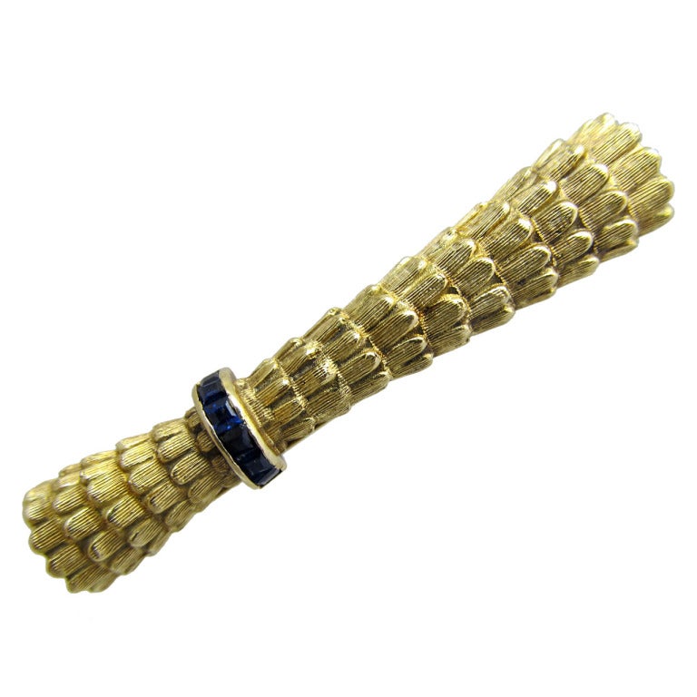 Cartier Gold Tie Bar