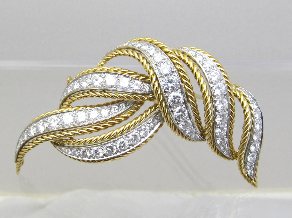 Van Cleef & Arpels Diamond Brooch
