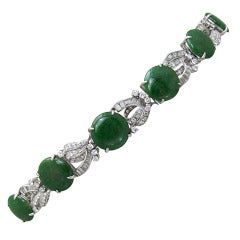 Jade Diamond Bracelet 6