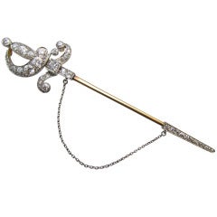 Edwardian Diamond Jabot 3