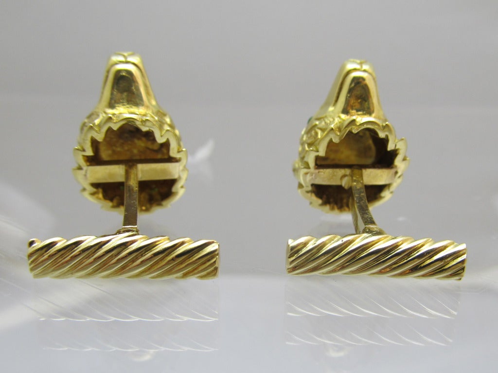 David Webb Cufflinks In Excellent Condition In New York, NY