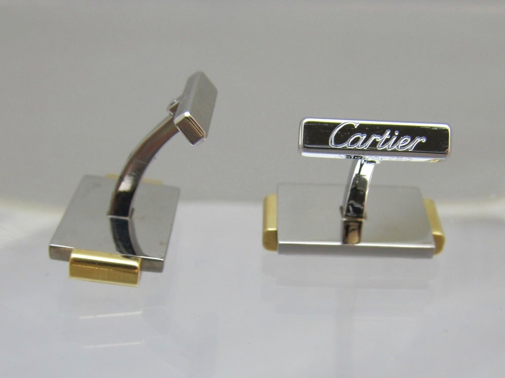 Men's Cartier Santos Cufflinks