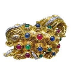 David Webb Dragon Brooch 9