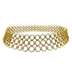 Tiffany & Co     Diamond Gold Necklace