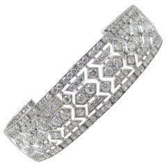 Tiffany & Co  Art Deco Diamond  Bracelet