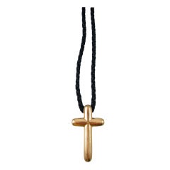 Tiffany & Co Paloma Picasso Diamond & Gold Cross