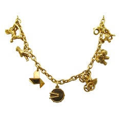 Cartier Gold-Charm-Armband