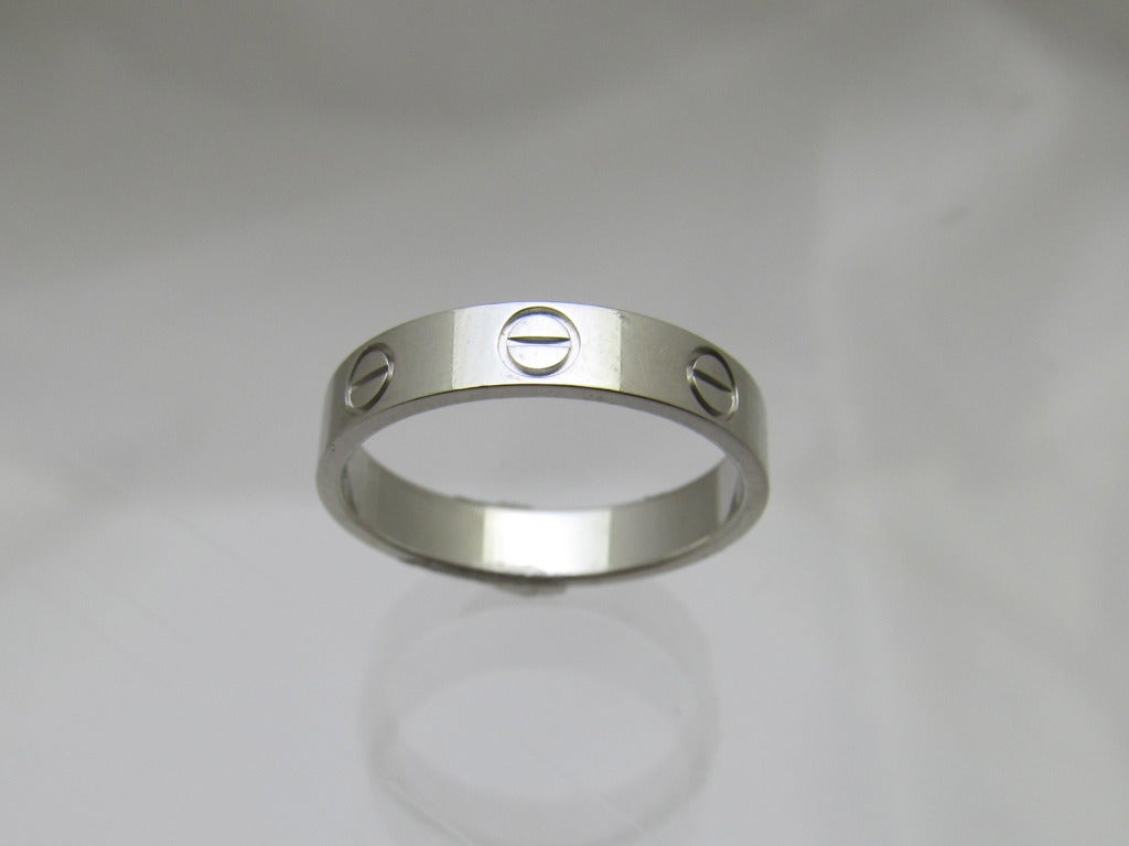 Cartier Love Band In Excellent Condition In New York, NY