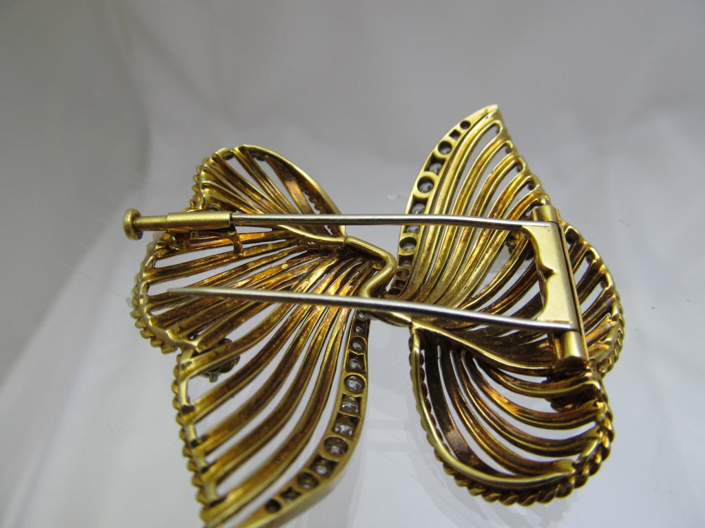 Cartier     Double Brooch In Excellent Condition In New York, NY