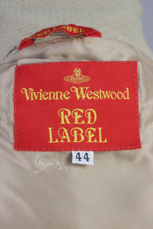 1990s Vivienne Westwood Beige Skirt Suit 2