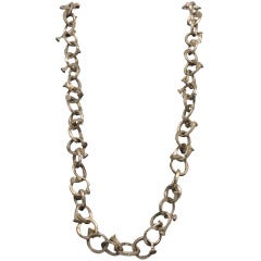 Tom Binns Nail Spike Chain Link Necklace