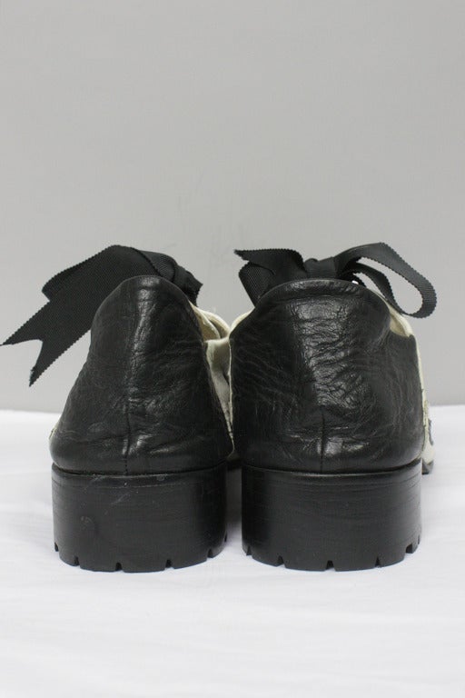 1980s Yohji Yamamoto Pour Homme Pointed Toe Shoes 2