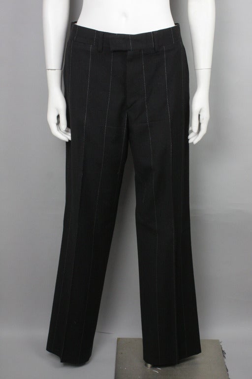 Ann Demeulemeester Wide Pinstriped Pant Suit 2
