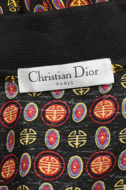 Christian Dior Asian Print Polo 1