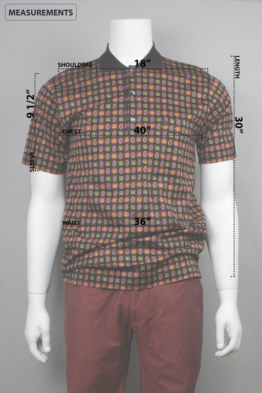 Christian Dior Asian Print Polo 2