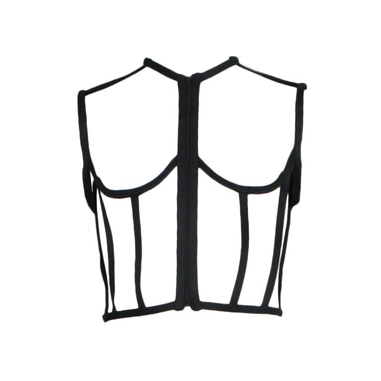1990 Jean Paul Gaultier Men's Cage Vest