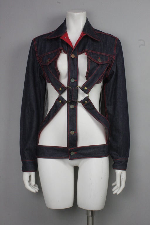 Jean Paul Gaultier Levi's Jean Jacket