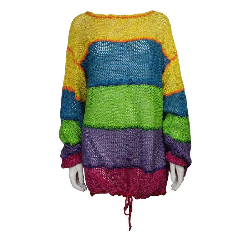 Kansai Yamamoto 1980s Sweater For Sale