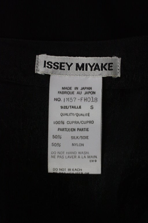 Issey Miyake Silk Dress In Excellent Condition For Sale In New York, NY