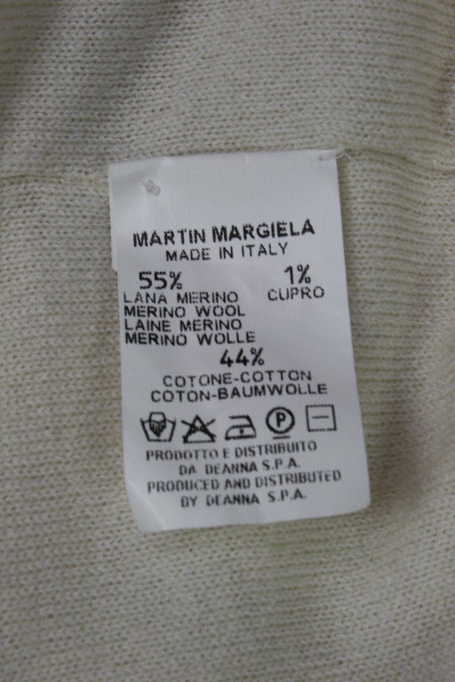 Martin Margiela 1990s Inside Out Cardigan Sweater 1