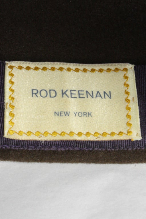 Patrick McDonald's Pierced Cap by Rod Keenan In Excellent Condition For Sale In New York, NY