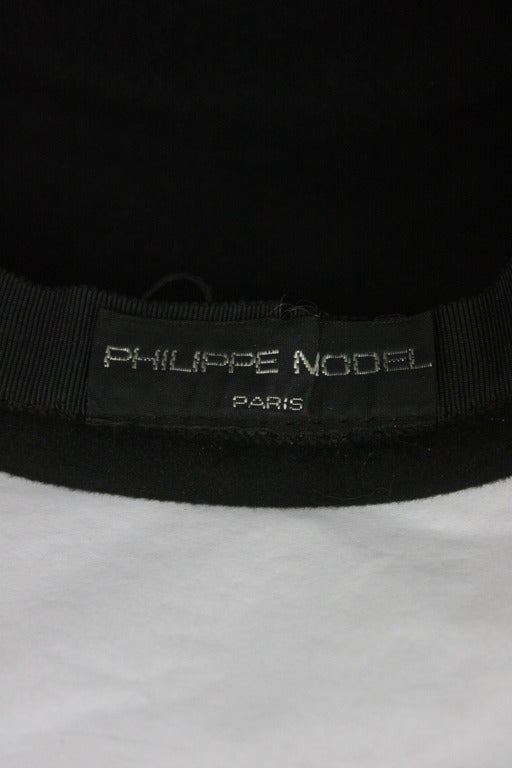 Patrick McDonald's Sculptural Felt Hat In Excellent Condition For Sale In New York, NY