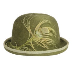 Patrick McDonald's Green Feather Bowler