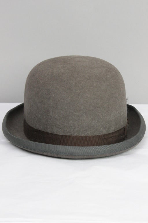 SALE!! Originally $350
Patrick McDonald believes in the art of dressing.  For fashion's favorite dandy, every ensemble begins with a designer hat bold enough to stand alone. This hat is part of Patrick's personal collection for sale only at