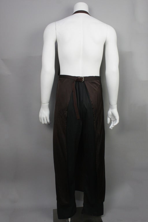 Jean Paul Gaultier Jeans Uomo Anni '90  Abito/ Grembiule In condizioni ottime a New York, NY