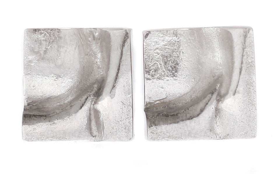 Bjorn Weckstrom for Lapponia Modernist Cufflinks