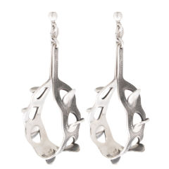 Kittelsen for Tostrup Modernist Sterling Earrings