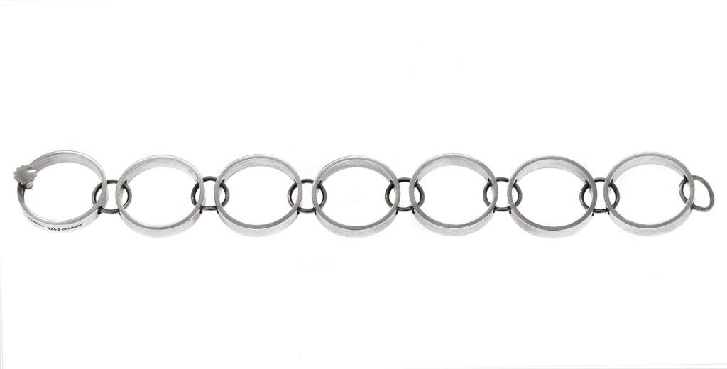 This is a great looking bracelet by Denmarks' Hans Hansen.